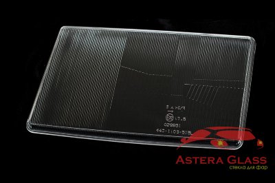 MERCEDES BENZ 124 85-93 L Стекло фары левое 