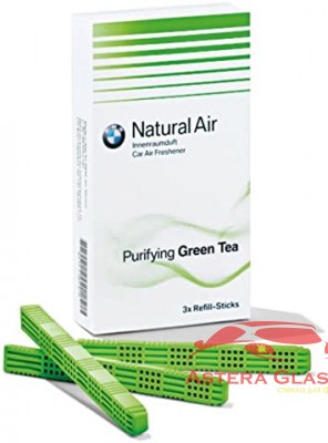 Комплект сменных картриджей освежителя воздуха BMW Purifying Green Tea